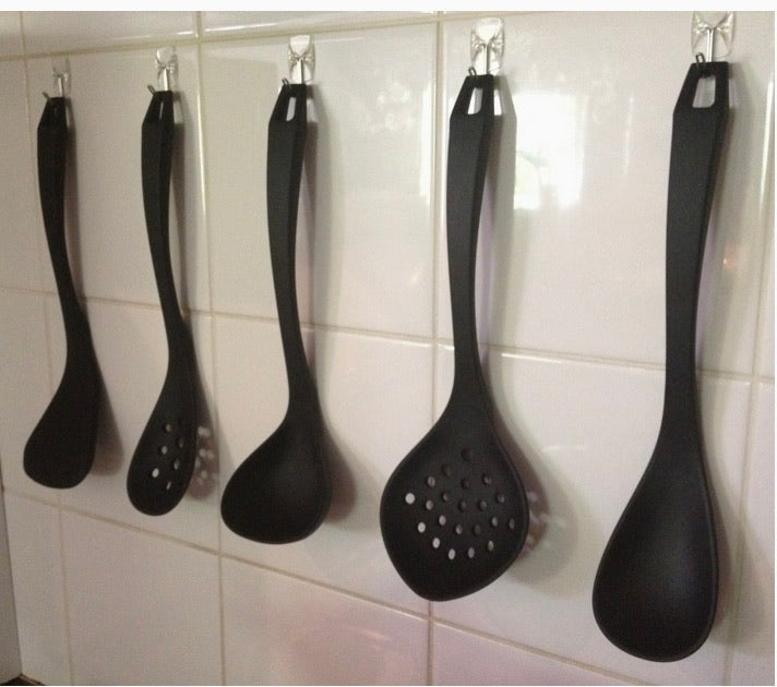 Checkered Chef Silicone Cooking Utensil Set