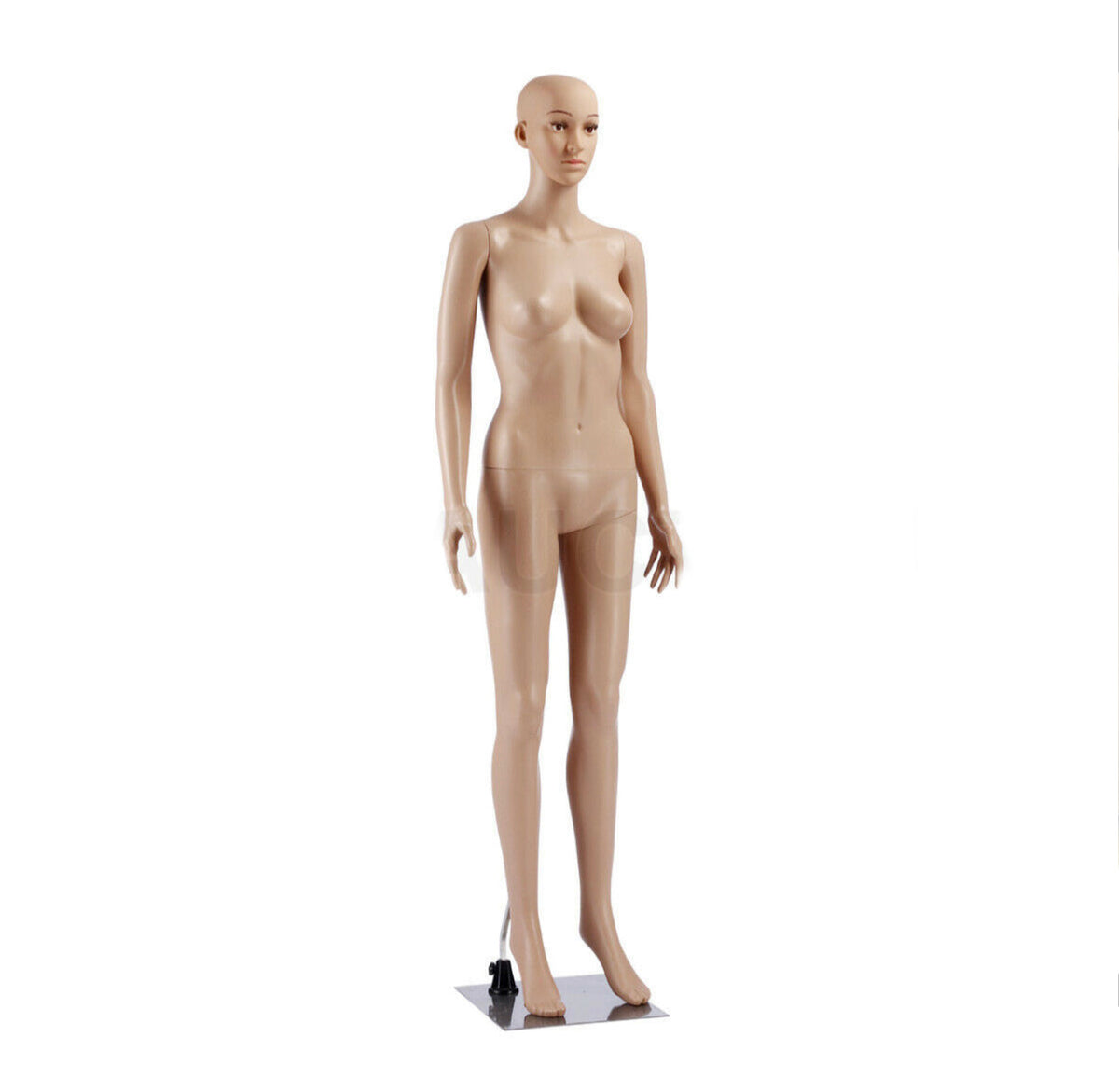 175cm Full-Body Female Display Mannequin with Metal Base