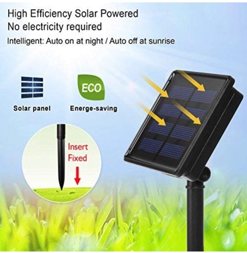 Solar String Lights 200 LED Fairy Lights (Blue)