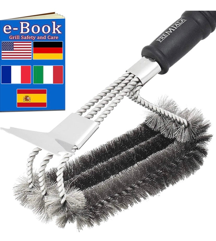 Stainless Steel BBQ scraper