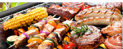 Charcoal BBQ Grill Portable Outdoor Barbecue Set Camping Picnic Smoker