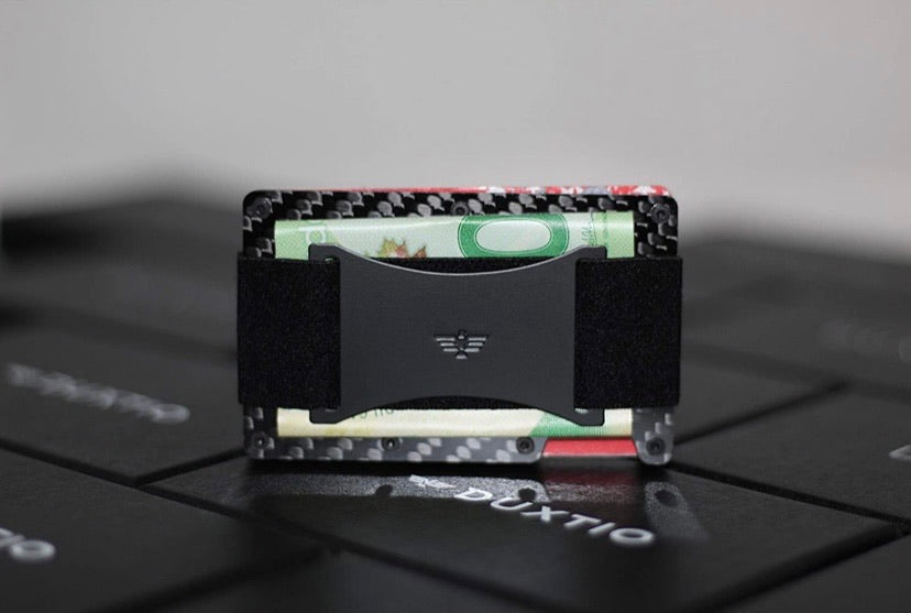 Slim Minimalist Carbon Fiber Wallet