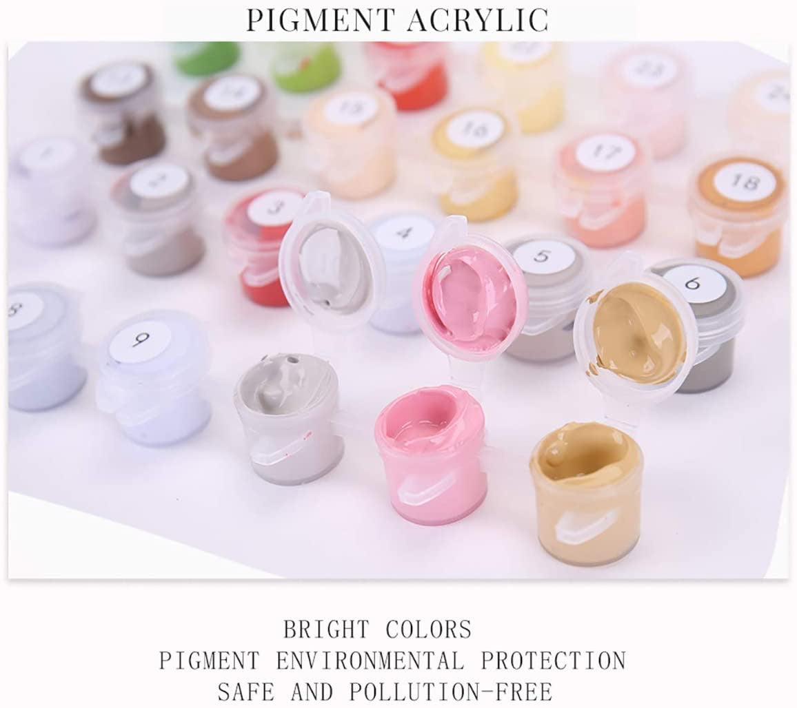 DIY Painting by Numbers for Beginner & Kids