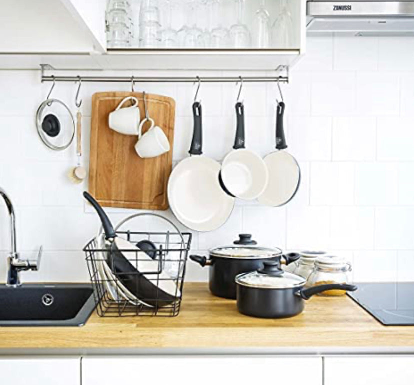 GreenLife Soft Grip 16pc Ceramic Non-Stick Cookware Set