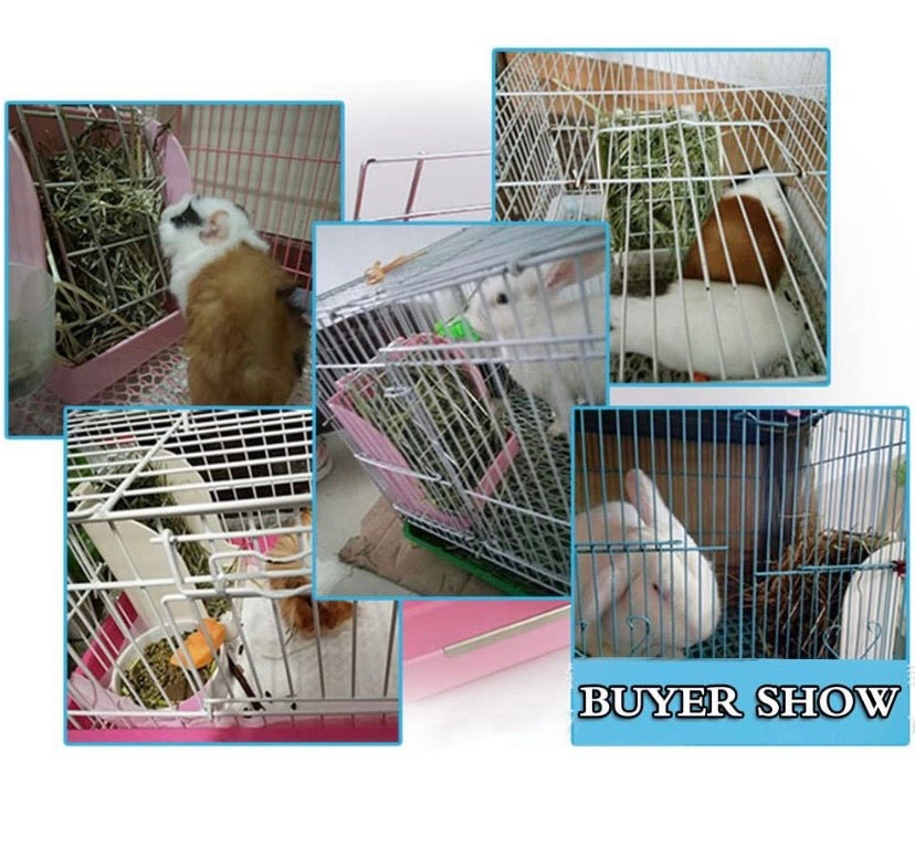 Guinea Pigs Hay Feeder Rack