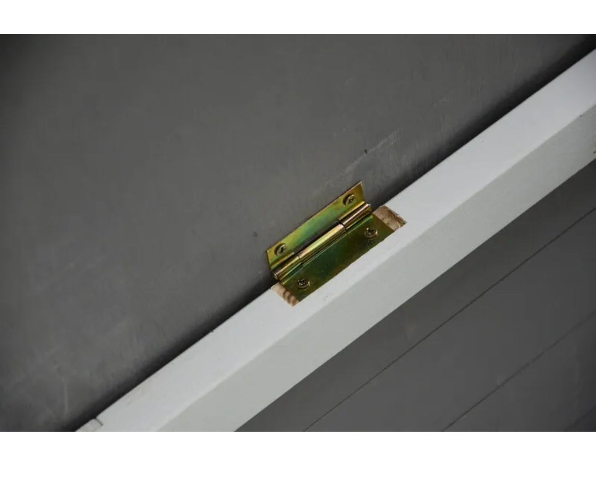 Wooden Pet Dog Kennel Timber House Cabin Wood Log Box Home 84Wx58Hx63D Cm