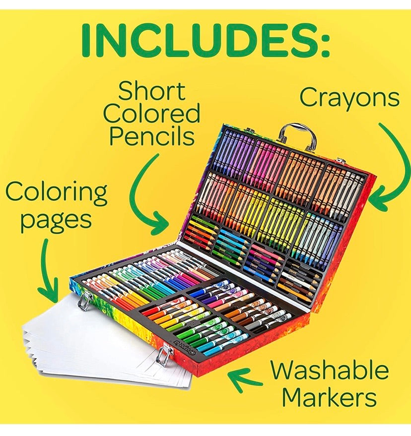 Inspiration Art Case: 140 Pieces