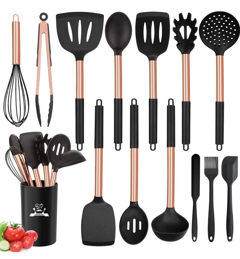 Silicone Cooking Utensil Set 14pcs