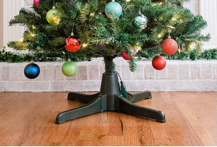 Winter Wonder Rotating Christmas Tree Stand