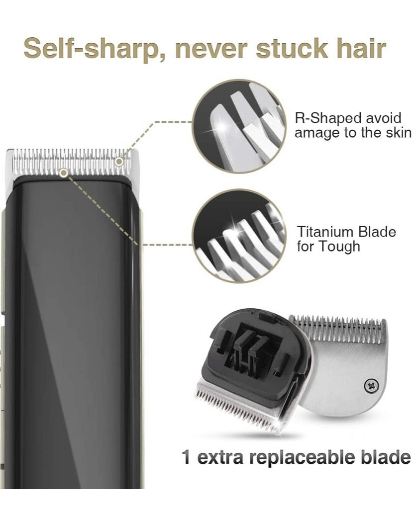 Cordless Hair Clippers for Men Professional Hair Trimmer For Men Hair Cutting Kit