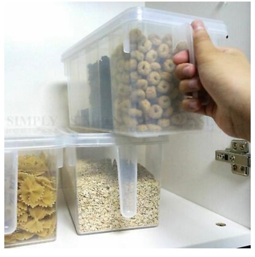 Refrigerator Storage Box Food Container Kitchen Fridge Organiser Freezer