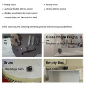Mini Bluetooth Surface-Resonance Speaker with Microphone