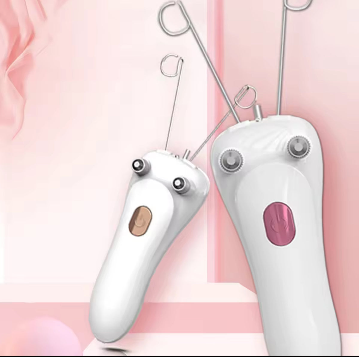 USB-Rechargeable Electric Facial Threading Hair Remover