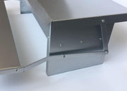 Automatic Treadle Chicken Feeder – Galvanised, 8.2 L