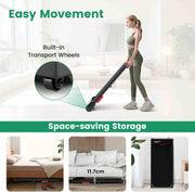 3-in-1 Under-Desk Walking Pad with Remote Control – Black & Red