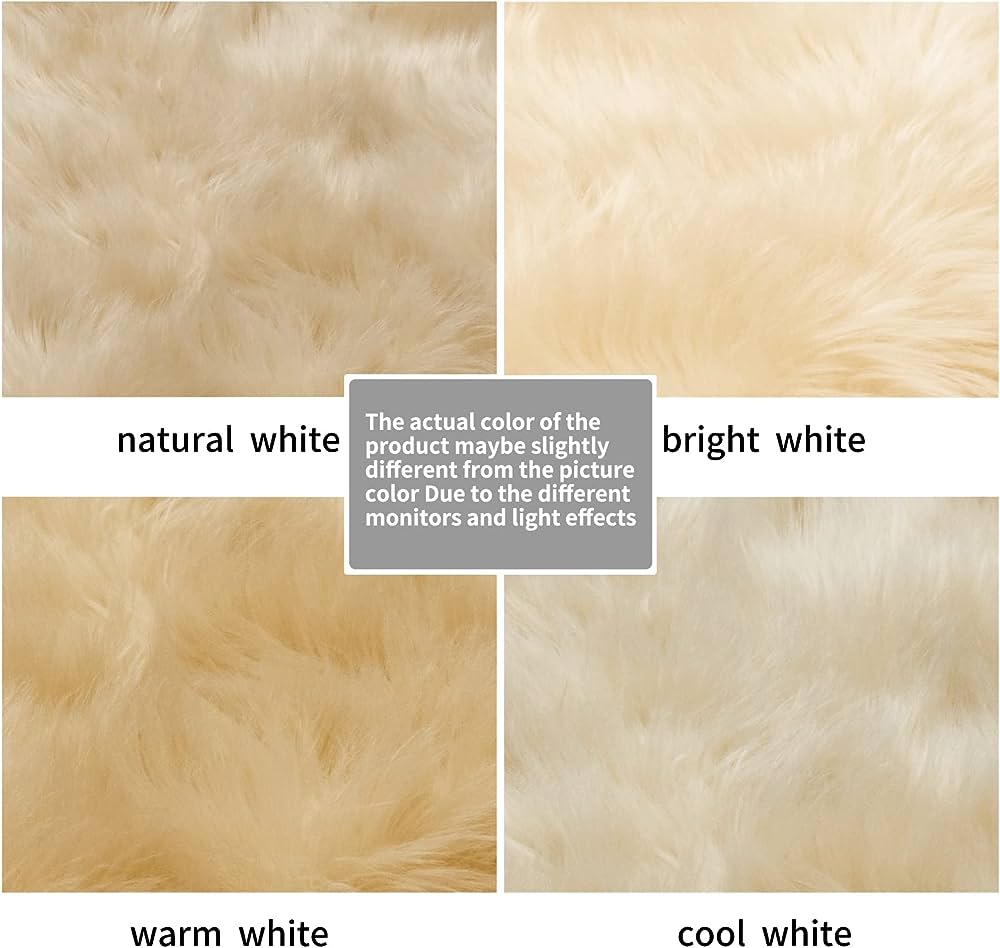 60 × 180 cm Pink Faux-Sheepskin Fur Runner