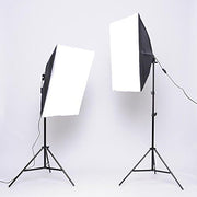Complete 2700W Photography Studio Lighting Kit with 4 Backdrops