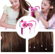 Automatic Hair Braider Kit with Threads, Clips & Bands
