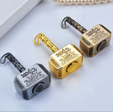 Superhero Battle Hammer Fidget Hand Spinner Metal The Mighty Mjolnir Fingertip Keychain Toy Stress Relief Toys For Kids Gifts