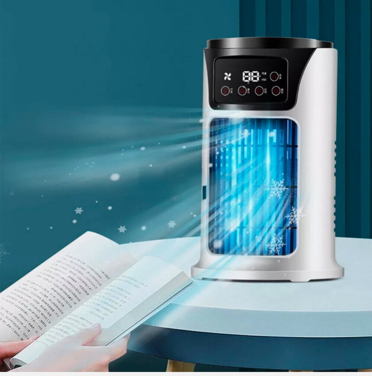 Portable Mini Air Conditioner Cooler Fan Water Cooling Conditioning Air AUS