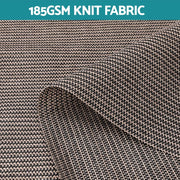 3 × 2.5 m Manual Outdoor Roller Blind – Brown
