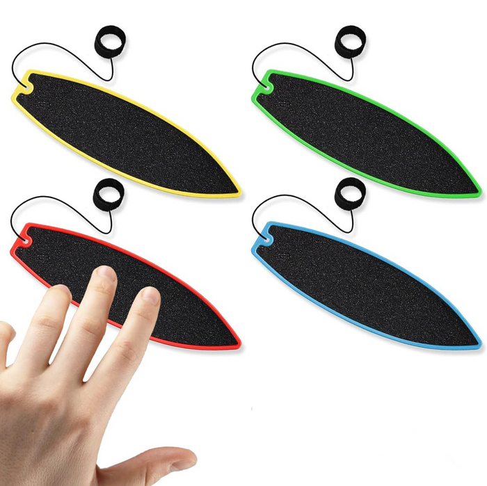Mini Finger Surfboards – 4-Piece Colour Set
