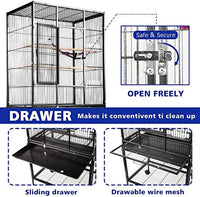 135 cm rolling bird cage - image 3