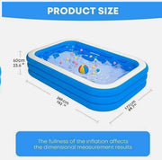 260 cm Inflatable Backyard Paddling Pool
