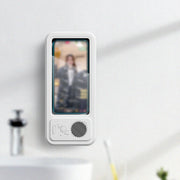 Splash-Resistant Shower Phone Holder with Bluetooth Speaker