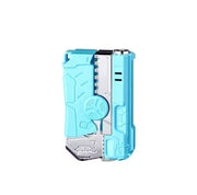 New Windproof Deformable Gun Gyroscopic Lighter Butane Inflatable Portable Pink Flame Lighter Cigarette Accessories Men's Gift