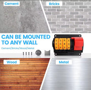 Wall-Mounted Bottle Opener with Cap Counter