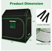 600D Oxford Reflective Grow Tent with Observation Window