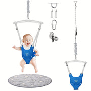 Baby Jumper with Ceiling Hook - Adjustable Indoor/Outdoor Activity for Small Spaces, 6-Month & Up