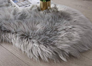 60 × 180 cm Pink Faux-Sheepskin Fur Runner