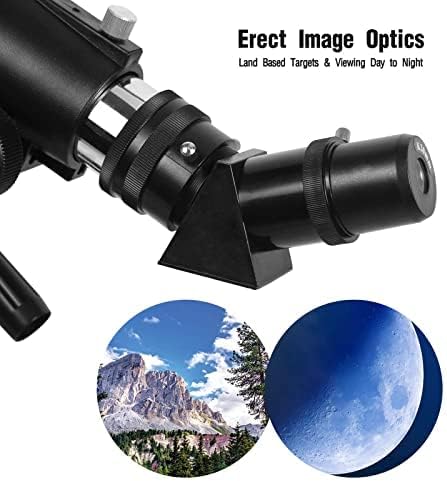 Telescope, Telescopes for Adults, Telescope for Kids Beginners 70mm Aperture 400mm AZ Mount, Fully Multi-Coated Optics, Astronomy Refractor with Tripod, Phone Adapter, Backpack