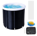 Portable Ice Bath Tub Athletes Cold Hot Water Therapy Folding Bathtub