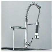Chrome Pull-Out Kitchen Mixer Tap – 360° Swivel