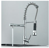 Chrome Pull-Out Kitchen Mixer Tap – 360° Swivel