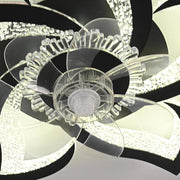 62.5 cm Low-Profile Ceiling Fan Light with Remote & App