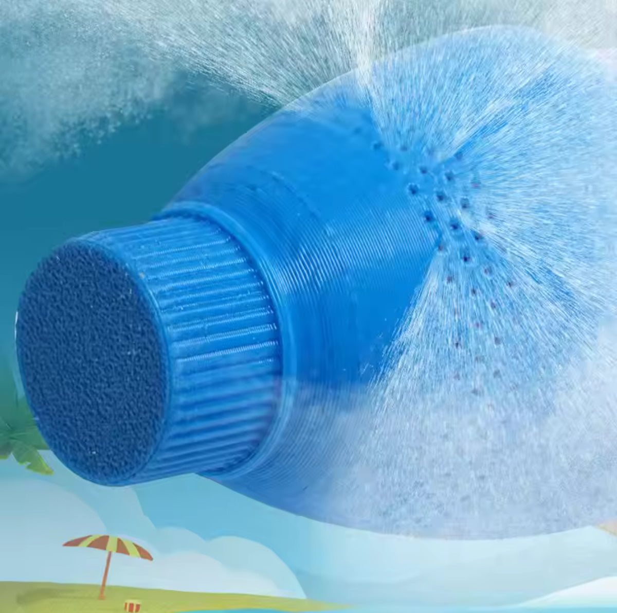 Firework-Pattern Mini Water Spray Toy – 3 Colours