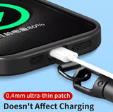 Universally Minimalist Wrist Strap Phone Lanyard with Adjustable Drop-Proof Design, 2 Phone Tether Tabs for All Mobile Phones