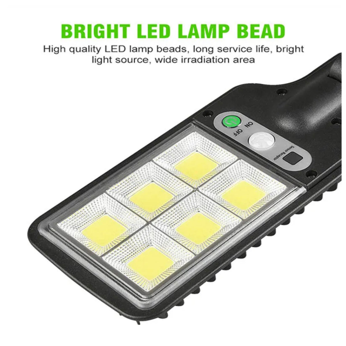 8000W LED Solar Flood Light Motion Sensor Security Wall Yard Street Outdoor Lamp