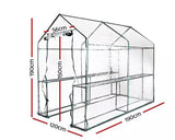 Walk In Greenhouse Garden Green House Flower Plant Shade PVC Storage Tunnel Shed
