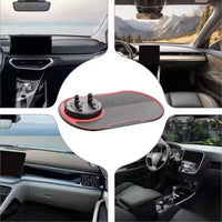 Anti-Slip Car Dashboard Organiser with Rotating Phone Holder
