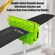193 cm Extendable Ceiling Fan Duster with Flexible Washable Head