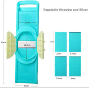 Manual Vegetable Slicer, Grater & Shredder