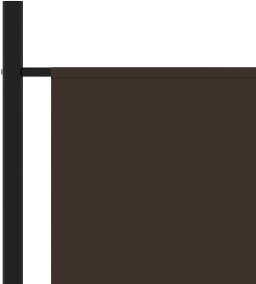3-Panel Fabric Room Divider with Iron Frame – 4 Colours