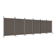 180cm Folding Fabric Room Divider – 19 Size & Colour Options
