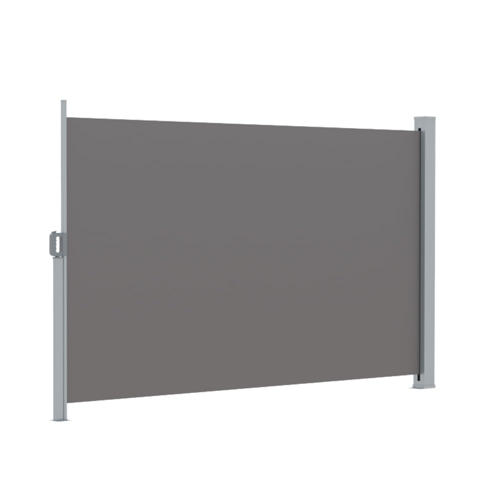 2 × 3 m Retractable Outdoor Privacy Screen – Grey