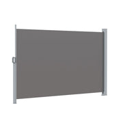 2 × 3 m Retractable Outdoor Privacy Screen – Grey